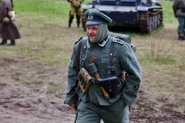 Rusko Město Lermontov Festival Rekonstrukce Bitvy Kavkaz — Stock fotografie