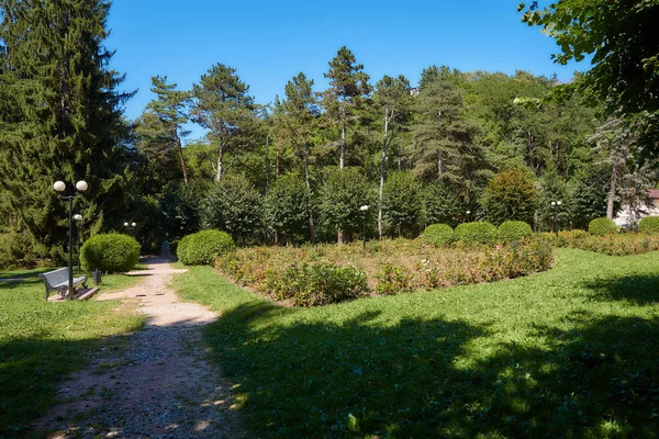 Kislovodsk Narodowy Park Rekreacyjny Miasta — Zdjęcie stockowe