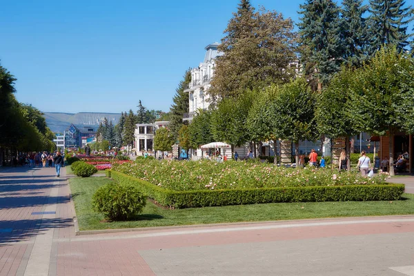 Kislovodsk Krajobraz Miejski Ośrodek Wypoczynkowy Boulevard — Zdjęcie stockowe