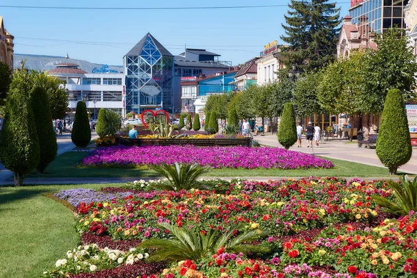 Kislovodsk Krajobraz Miejski Ośrodek Wypoczynkowy Boulevard — Zdjęcie stockowe