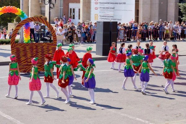 Pyatigorsk 城市日 花卉嘉年华 — 图库照片