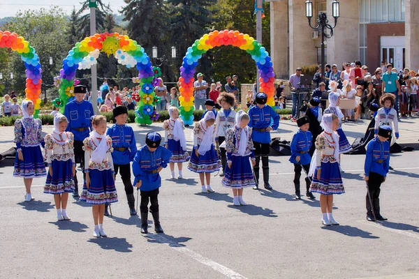 Pjatigorsk Urlaub Städtetag Karneval Der Blumen — Stockfoto