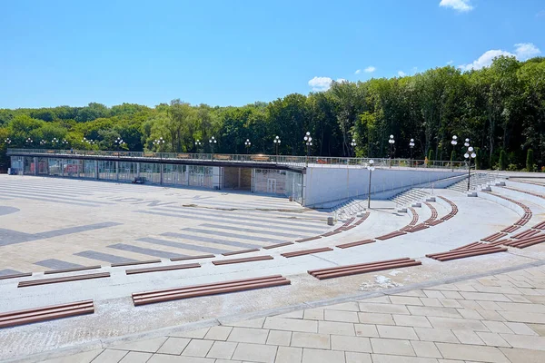 Zheleznovodsk Stadsparken Sevärdheter Augusti 2020 — Stockfoto