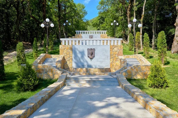 Ζελεζνοβοντσκ Στο Πάρκο Αξιοθέατα Αύγουστος 2020 — Φωτογραφία Αρχείου