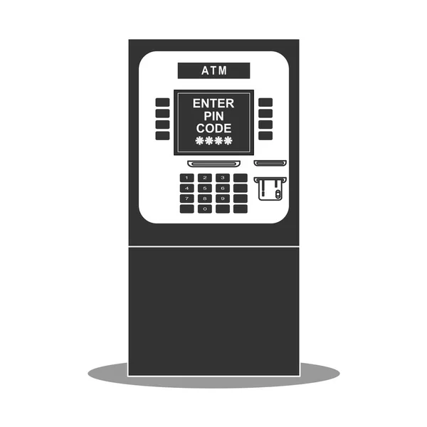 Vector Atm Bank bankomat — Stock vektor