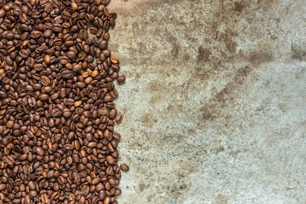 Coffee Grain Good Bad Grain Arabica Robusta Blend Roasted Coffee — Stock Photo, Image