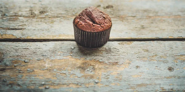 Muffinschocolate Cupcakes Schokolade Dessert Ansicht Von Oben — Stockfoto