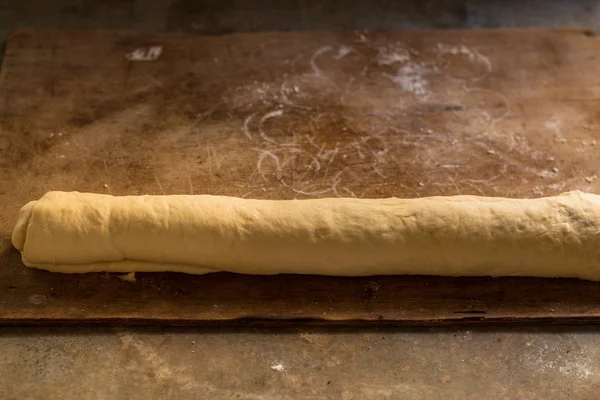 Récolte Pâte Douce Luxuriante Produits Boulangerie Contexte Alimentaire — Photo