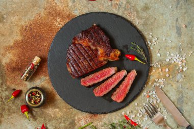 Biftek, et, sığır eti (parça). Sayfanın Üstü. kopya alanı