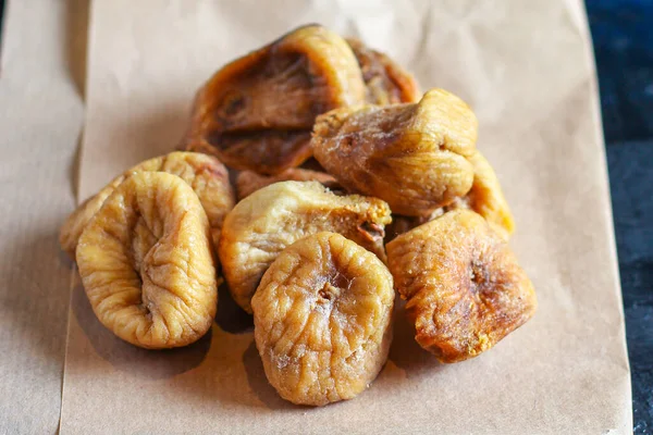 dried figs fruits natural sweet dessert Menu concept serving size. food background top view copy space for text keto or paleo diet organic