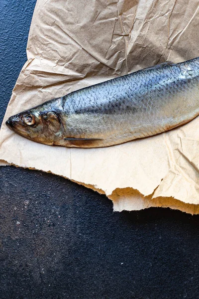 Hering Fisch Meeresfrüchte Set Von Zutaten Zum Kochen Serviergröße Naturprodukt — Stockfoto