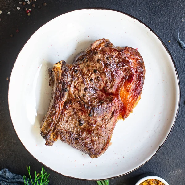 Steak Daging Sapi Ribeye Panggang Daging Sapi Panggang Juicy Daging — Stok Foto