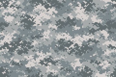 Kamuflaj seamless modeli. Modaya uygun kentsel tarzı camo, tekrar Yazdır. Vektör çizim.