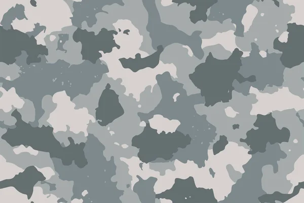 Camouflage Seamless Pattern Trendy Urban Camo Repeat Print Vector Illustration — Stock Vector