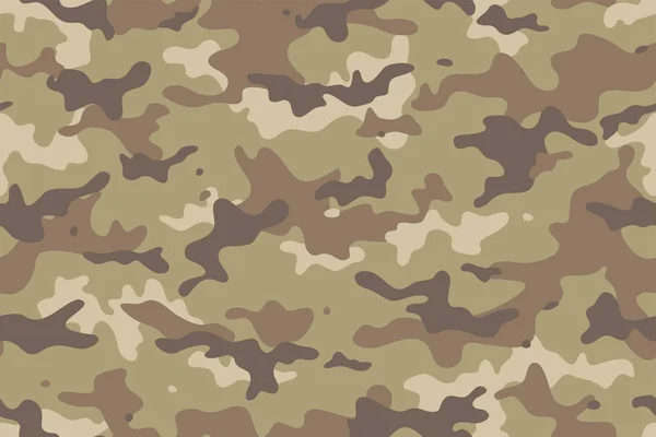 Sömlös Kamouflagemönster Trendiga Style Camo Upprepad Utskrift Vektorillustration — Stock vektor