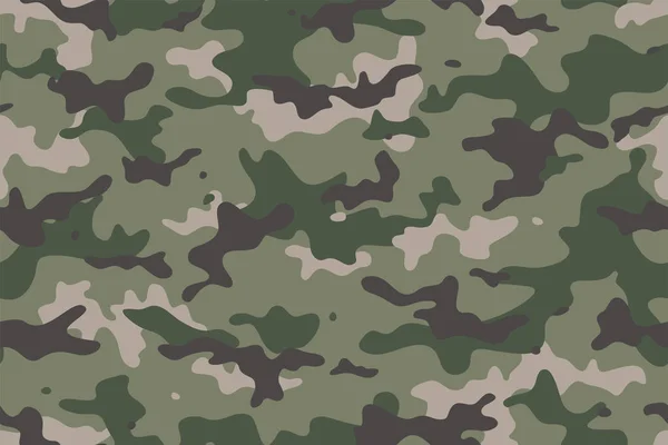 Camuflagem Padrão Sem Costura Camo Estilo Moderno Repetição Impressão Ilustração —  Vetores de Stock