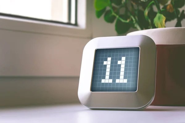 Dijital takvim, termostat veya Zamanlayıcı üzerinde 11 numara