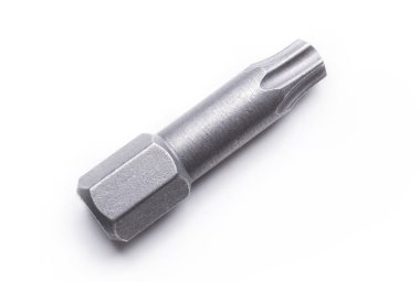 Yıldız biraz beyaz arka plan üzerinde izole makro