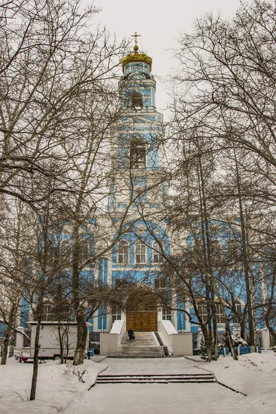Russia Ekaterinburg Chiesa Dell Ascensione Sulla Collina Dell Ascensione — Foto Stock
