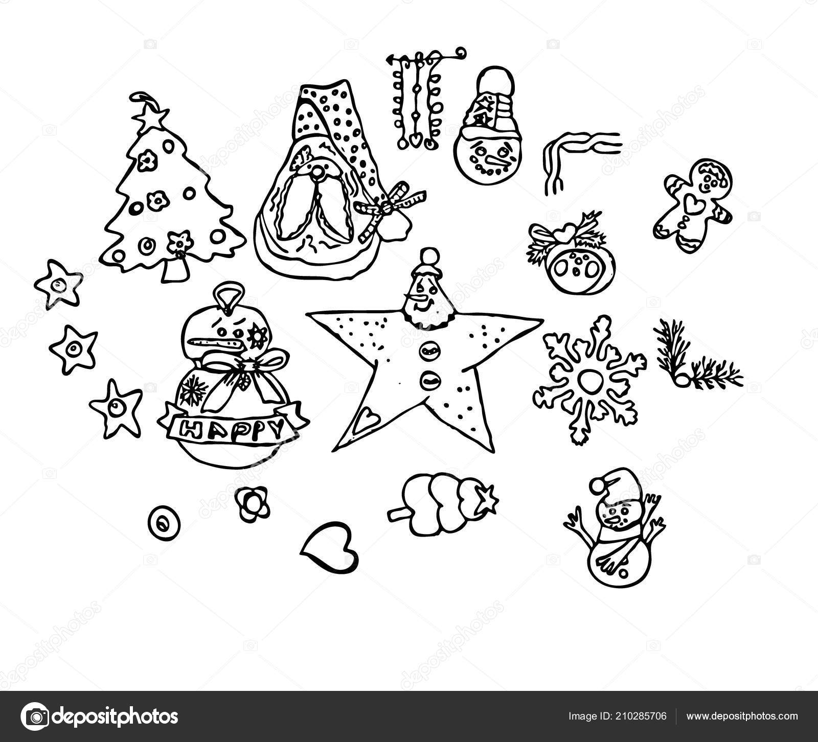 Drawings Christmas Simple Christmas Pictures New Year