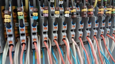 Elektrik teçhizatı. Arkaplan ve doku