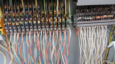 Elektrik teçhizatı. Arkaplan ve doku
