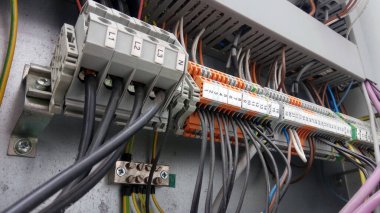 Elektrik teçhizatı. Arkaplan ve doku