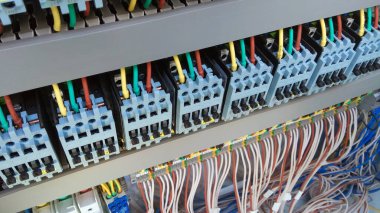 Elektrik teçhizatı. Arkaplan ve doku