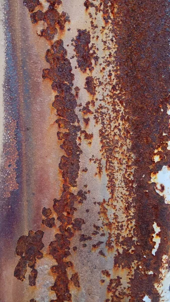 Textura Óxido Pintura Quemada Sobre Metal — Foto de Stock