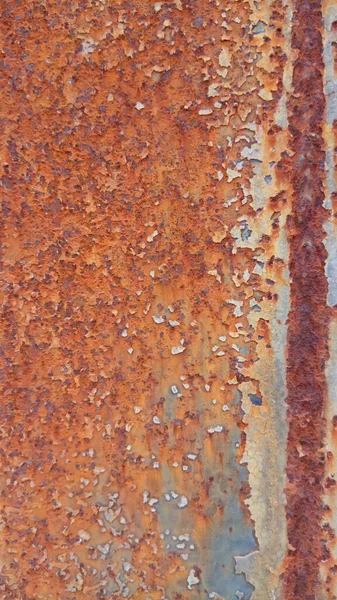 Textura Óxido Pintura Quemada Sobre Metal — Foto de Stock