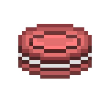 Beyaz krema dolgulu yuvarlak çikolatalı sandviç kurabiye, piksel 