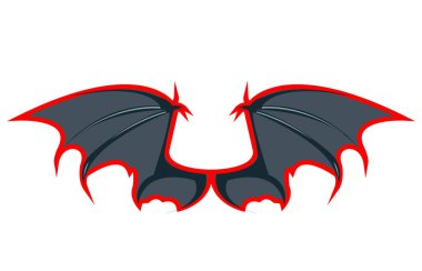 Yarasa kanatları çifti