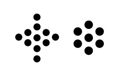 İki basit, en az nokta simgeler