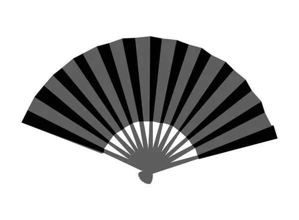 Азиатский Ручной Вентилятор — стоковый вектор
