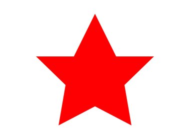 Komünizmin bir sembolü olarak kızıl yıldız