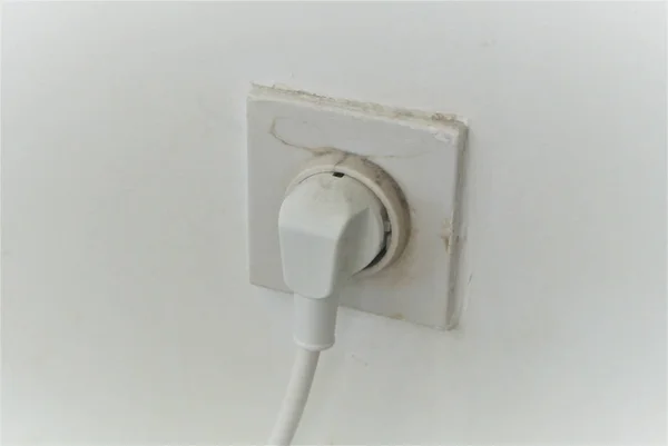 Plug Wall Socket — Stock Photo, Image