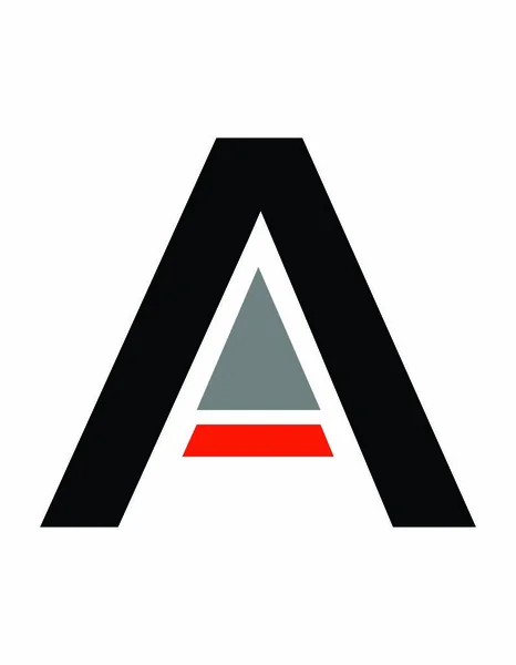 Logotipo Carta Branco —  Vetores de Stock