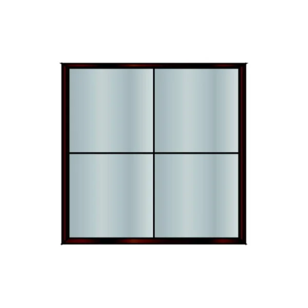 Fenêtre Sur Fond Blanc — Image vectorielle