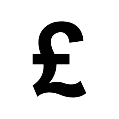 beyaz pound işareti