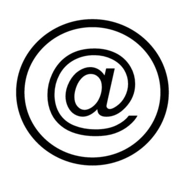 maymun et işareti beyaz