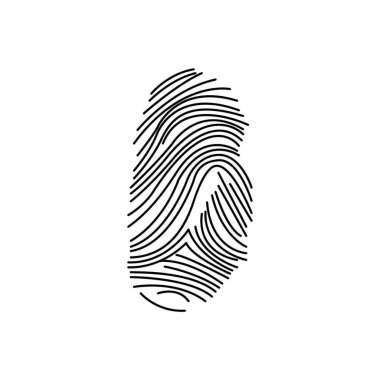 beyaz üzerinde parmak izi