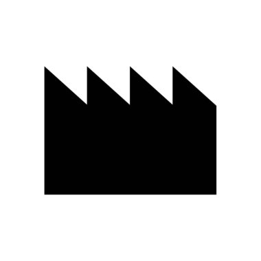 Beyaz simgesine fabrika