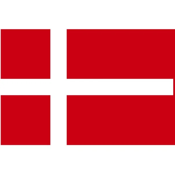 Flag Denmark Backdrop — Stock Vector