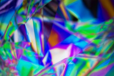 Retro synth dalga polarizasyon çapraz neon renklerde arka plan. Eğilim kavramı 2019 plastik pembe, ufo yeşil, proton mor renk. Projeniz için yaratıcı arka plan