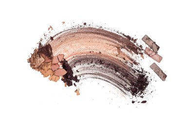 Beyaz arka plan üzerinde izole kırık renk Far paleti. Projeniz için hazır hazırlama. Yatay, kopya alanı.