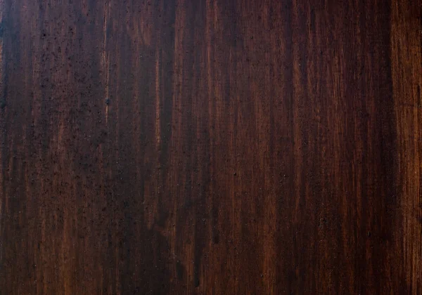 深棕色硬木纹理背景 旧木墙 — 图库照片