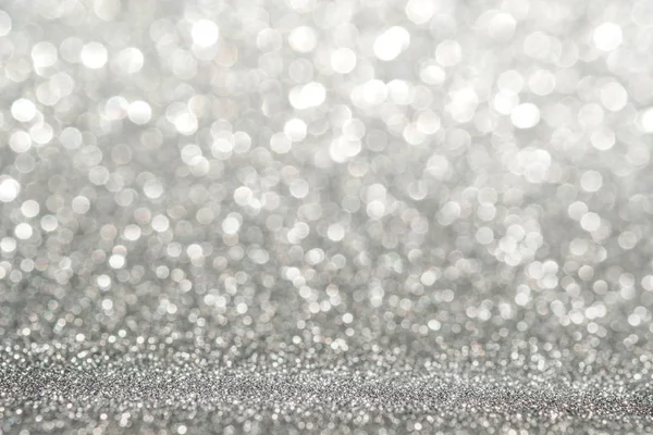 Abstract Light Silver Sparkling Glitter Wall Floor Perspective Background Studio — Stock Photo, Image