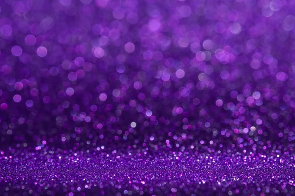 Abstract Purple Sparkling Glitter Wall Floor Perspective Background Studio Blur — Stock Photo, Image