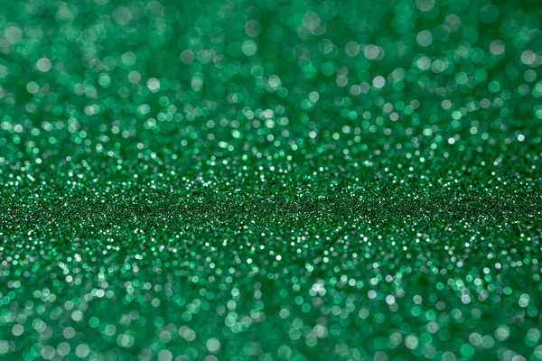 Abstract Light Green Sparkling Glitter Wall Floor Perspective Background Studio — Stock Photo, Image