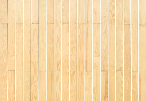 Tablón de madera beige textura de pared vertical fondo aislado en wh —  Fotos de Stock